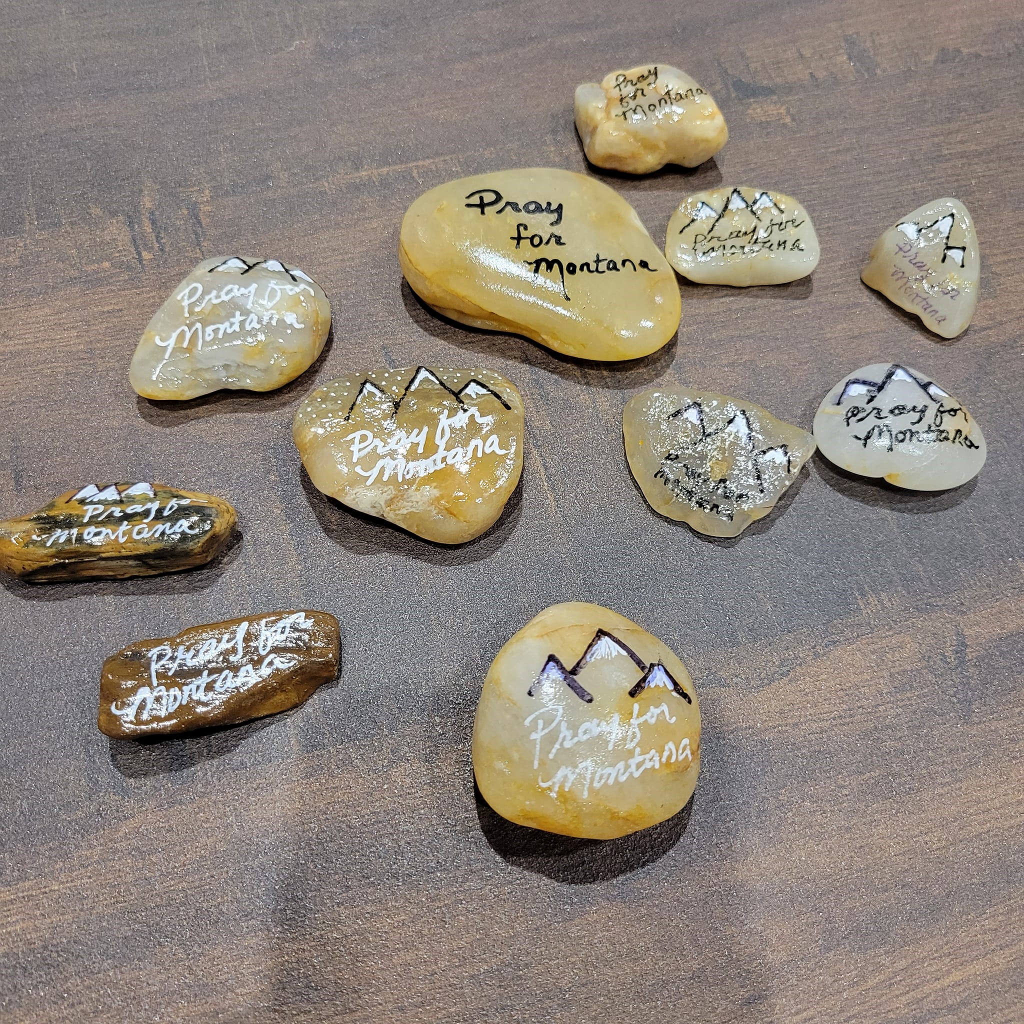Key Example For Prayer Rocks The Exhibit Hall, New Orleans - Montana Southern Baptist Convention